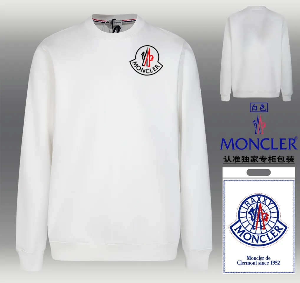 Hot Sale 🔥 💫—Moncler 😎 ！ 440 ， 🙌🏻 Breathable， Versatile ！✔ ❗ ❗ ：Black White Sizes：S～2XL